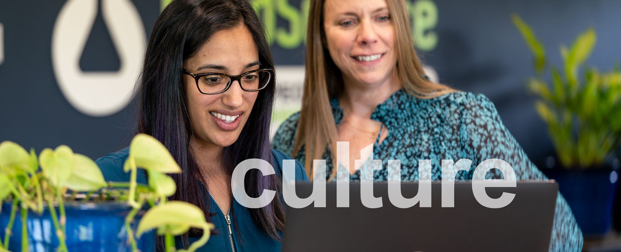 two women working together at FoodScience